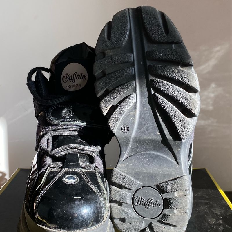 レア　Buffalo London ブラック レア Buffalo London ブラック Womens Black Buffalo London