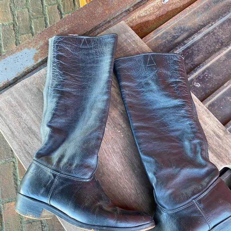 Bota Campeira Gaúcha Cano Longo Artesanal Usado 109744378 enjoei