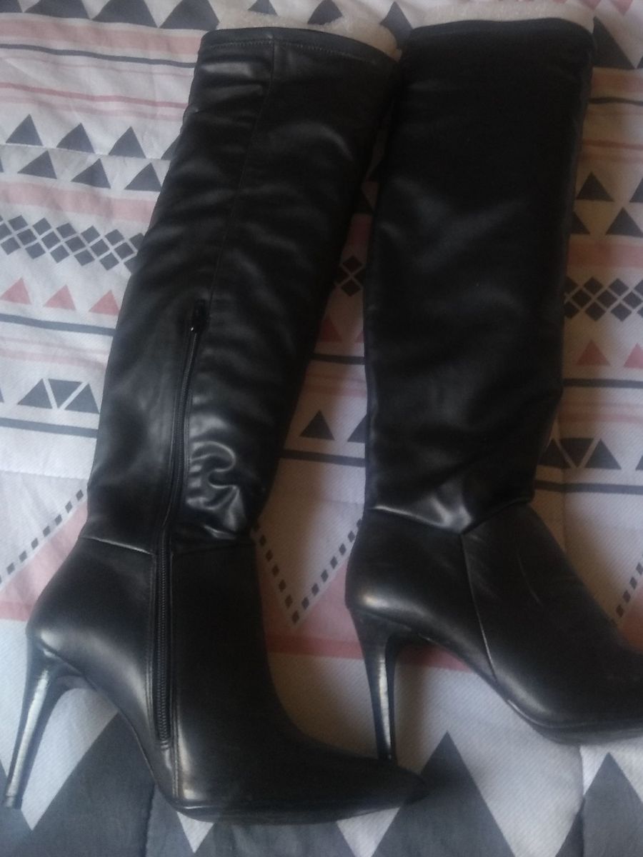 bota cano ate a coxa