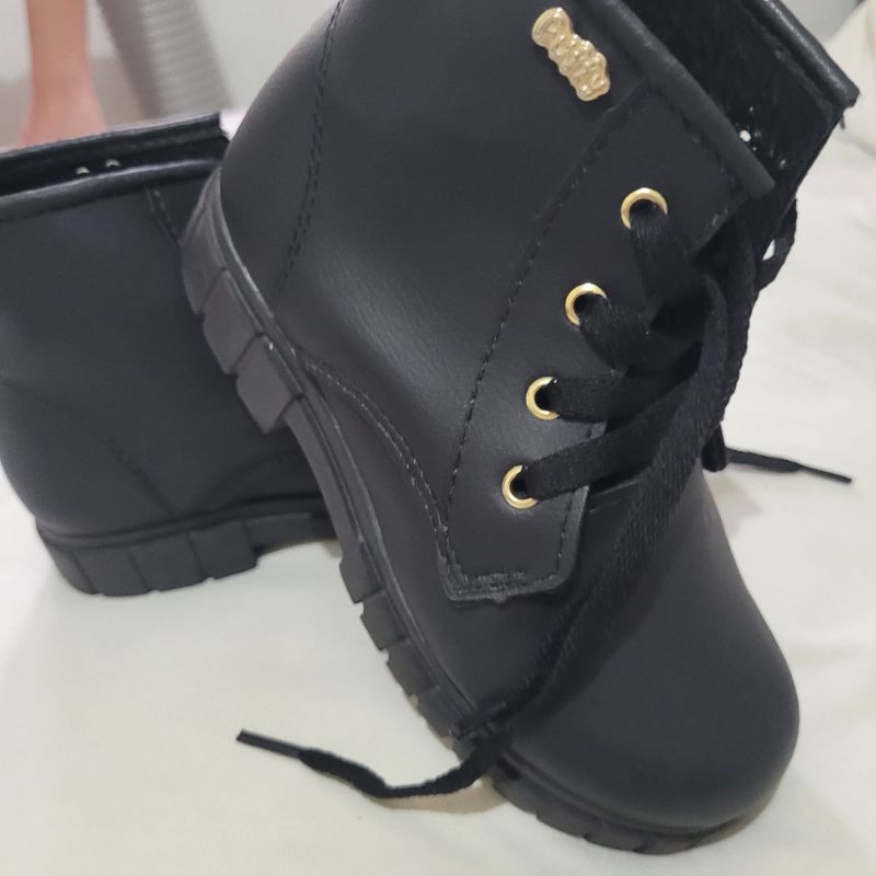 Bota Cano Alto Besni Tamanho 27, Calçado Infantil para Meninas Fuffy Usado  91329712