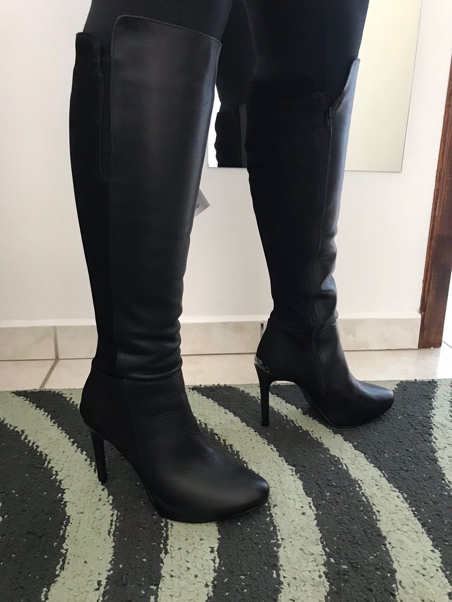 bota feminina cano alto bottero