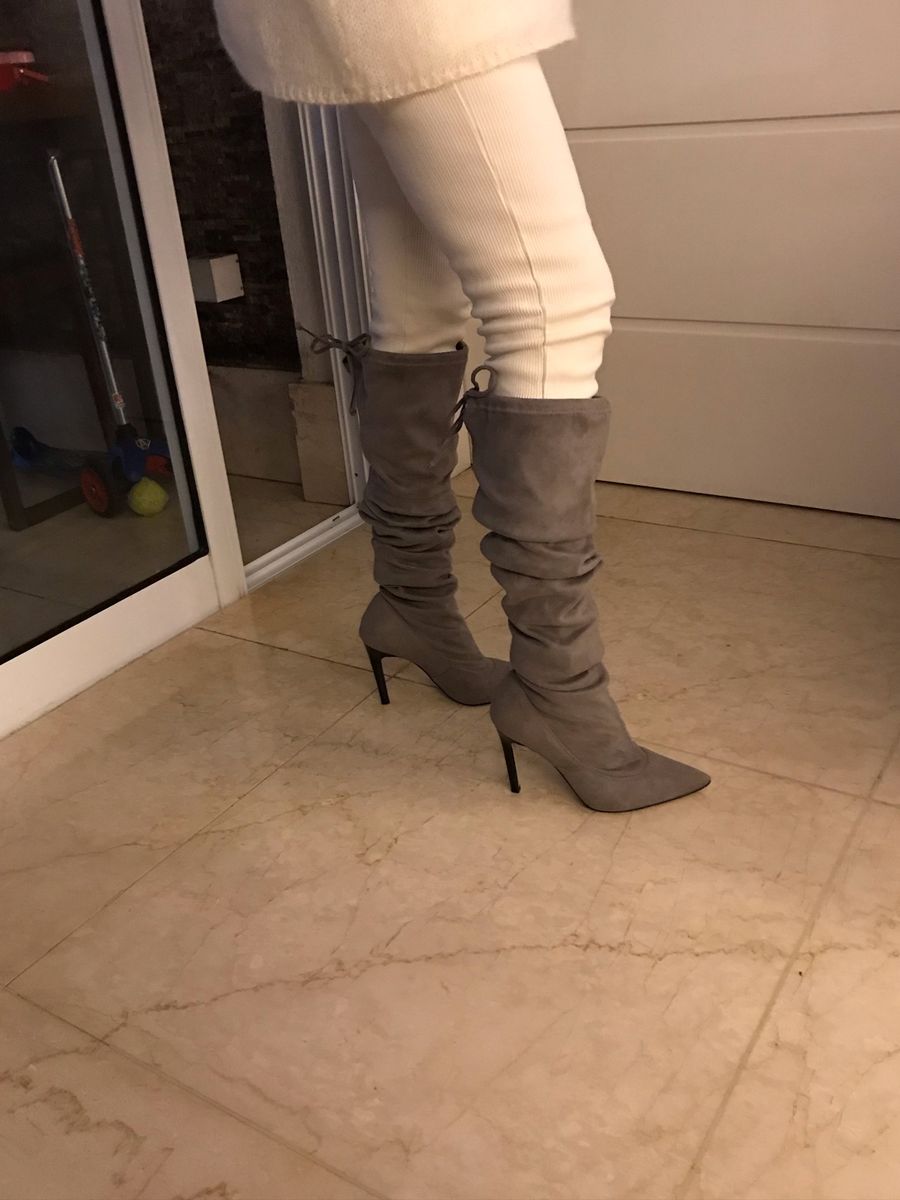 bota cano alto schutz