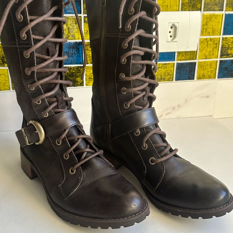 Bota timberland cano alto 2024 feminina