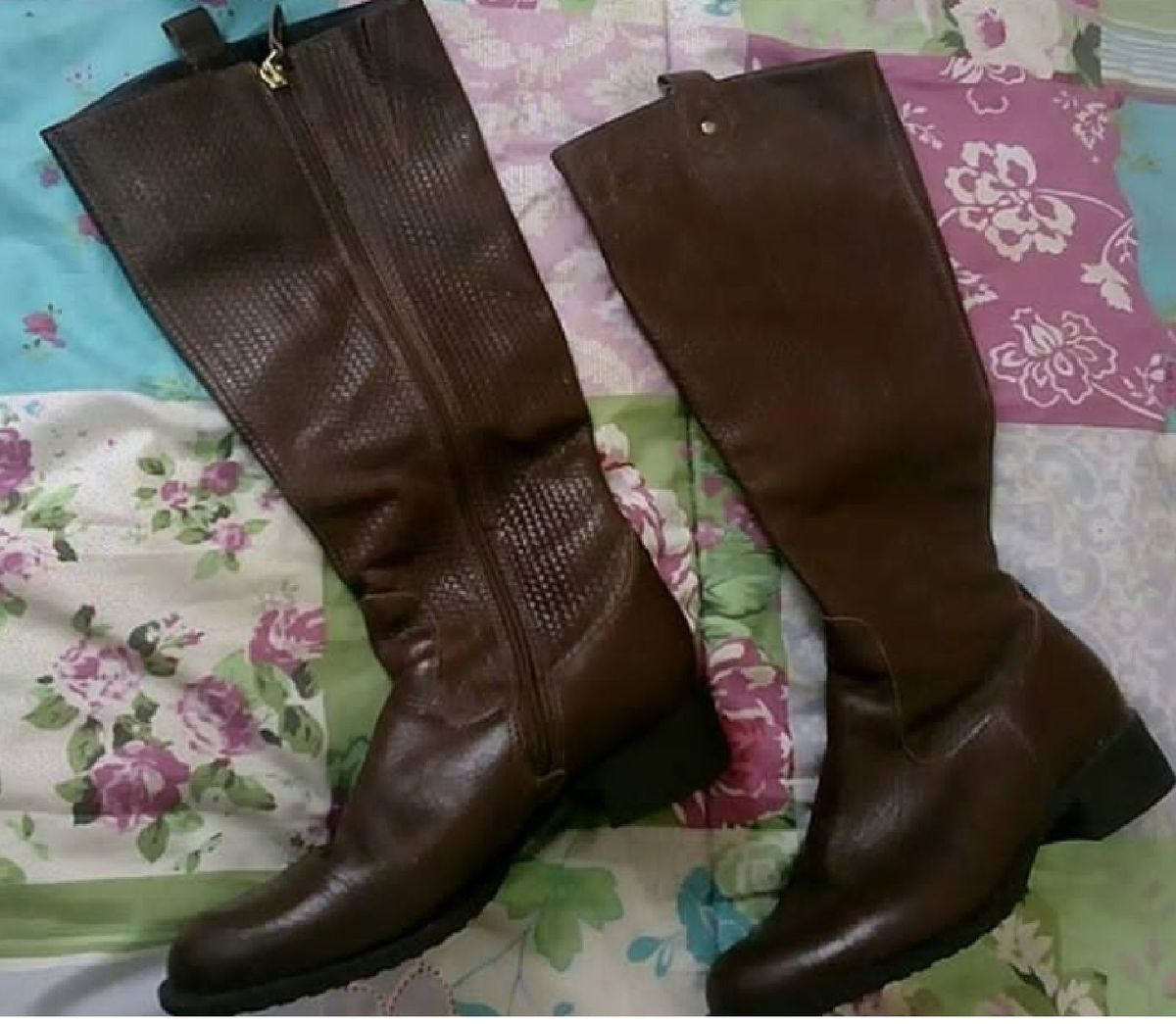 bota dakota de couro