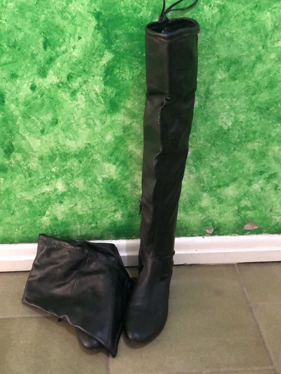 bota raphaella booz cano alto