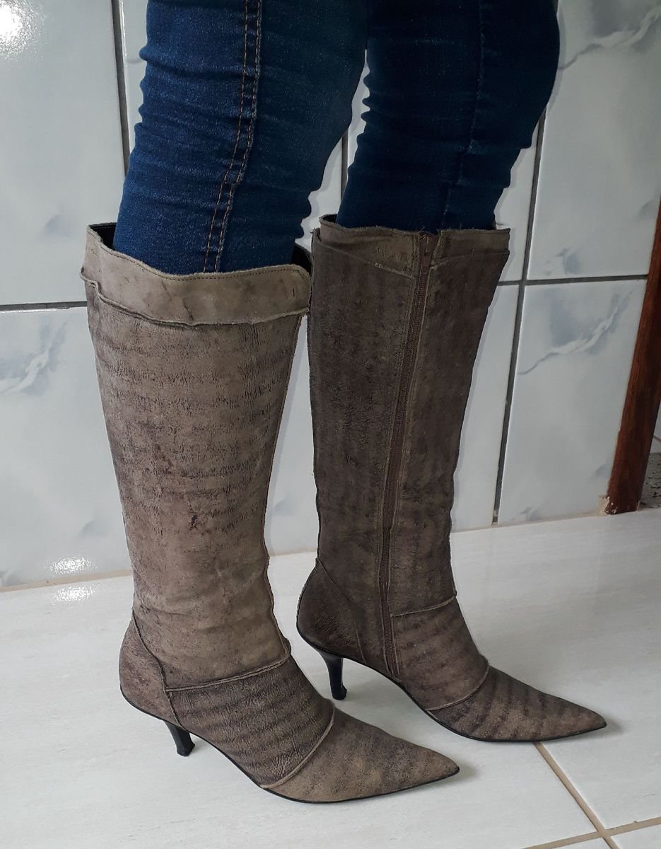 botas azaleia cano medio