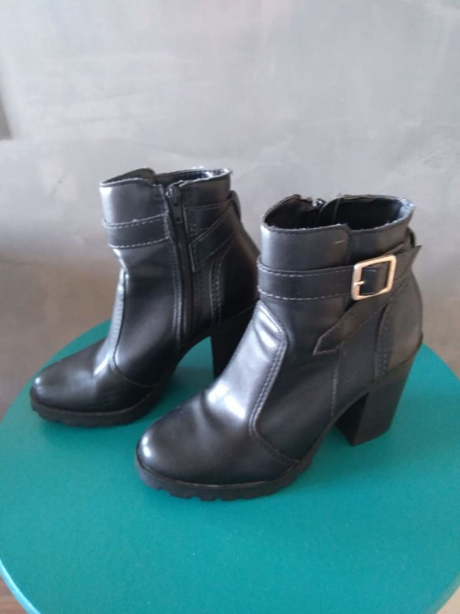 bota cano curto drezzup tratorada feminina