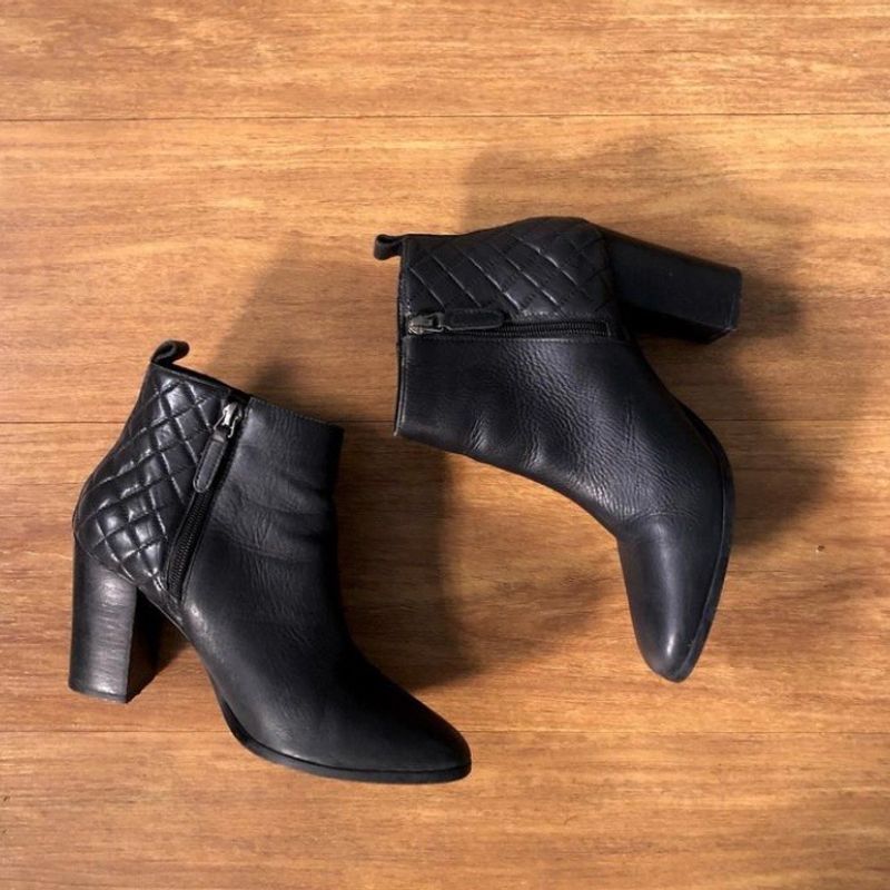 Bota Cano Curto Preta Corello Tamanho 37 Corello Usado 104493813