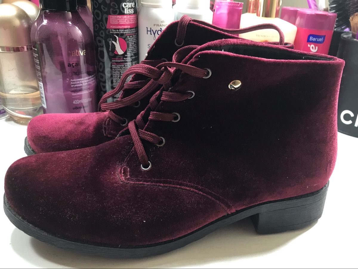 sapatinho de luxo botinha