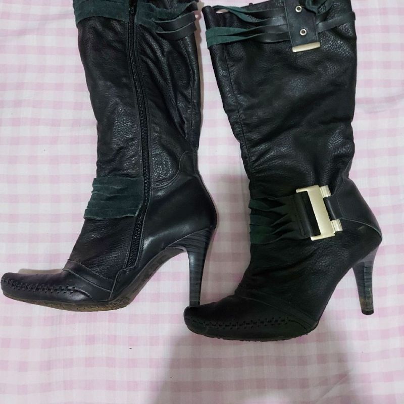 Bota Cano Longo Bota Feminina Ramarim Usado 62068084 enjoei