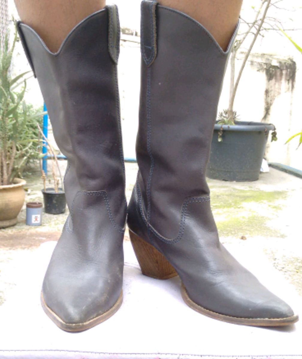 bota feminina para fazenda