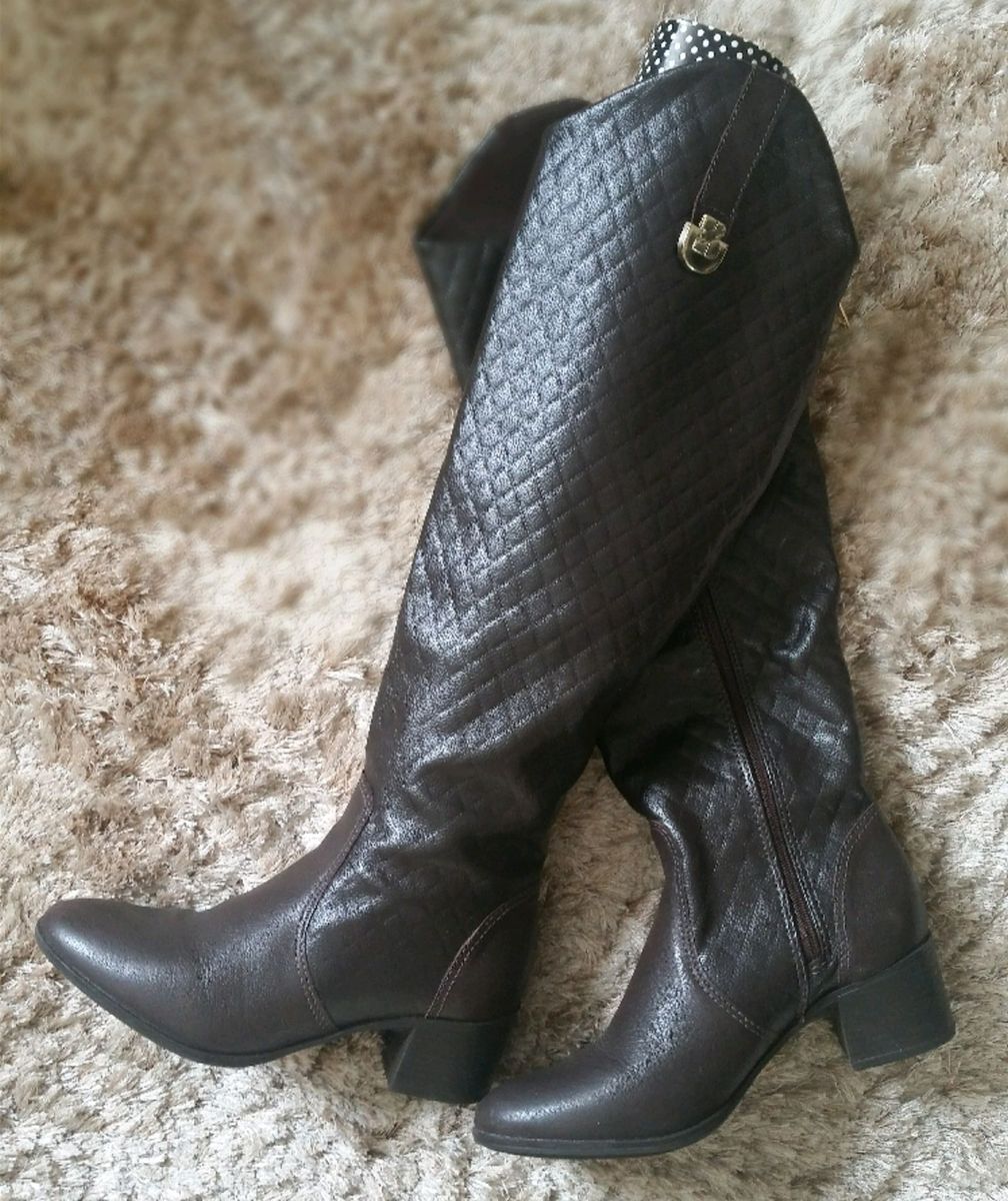 botas femininas cano longo bottero