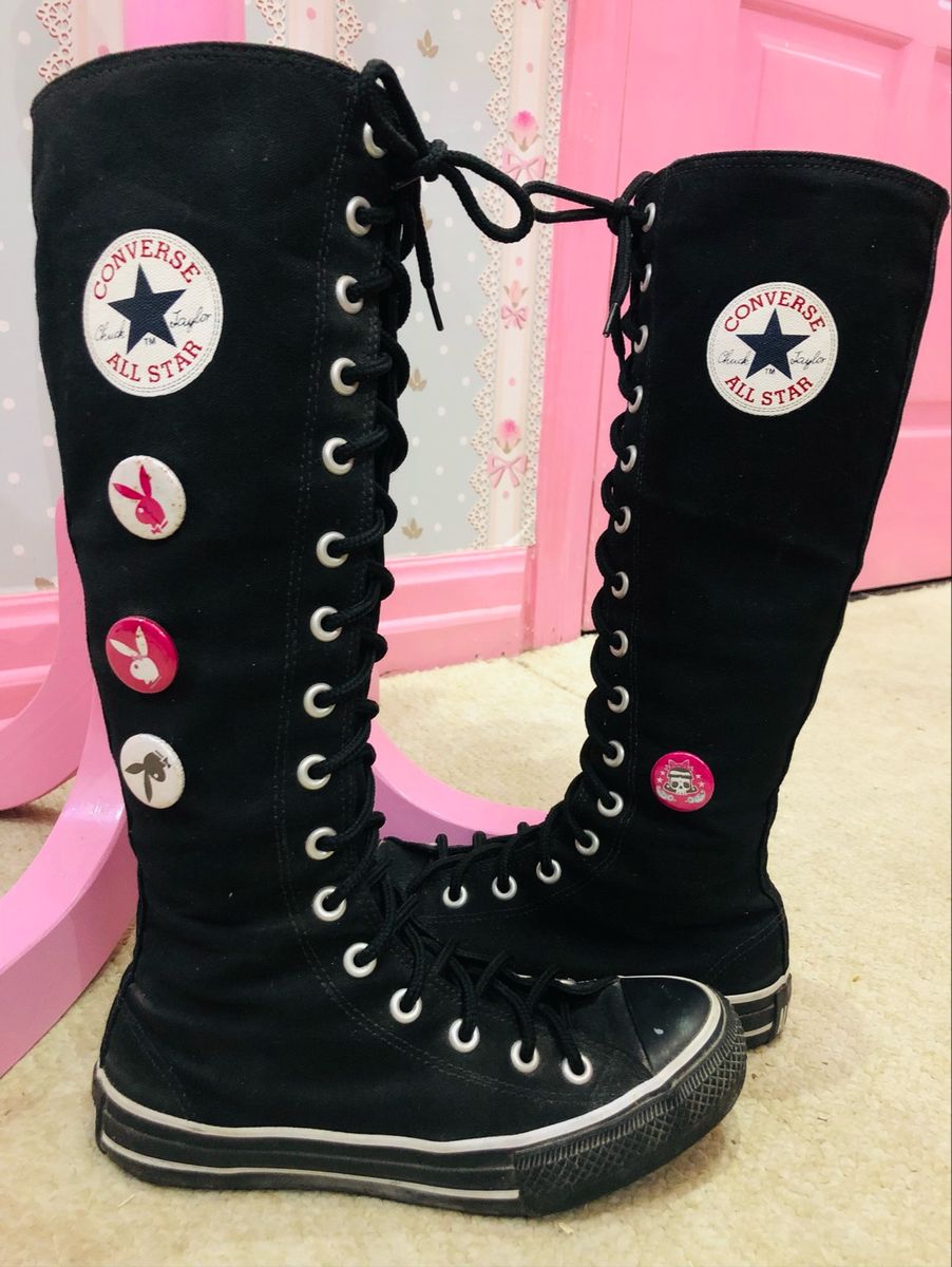 Boot Bota All Star Cano Longo Converse All Star Bota Top