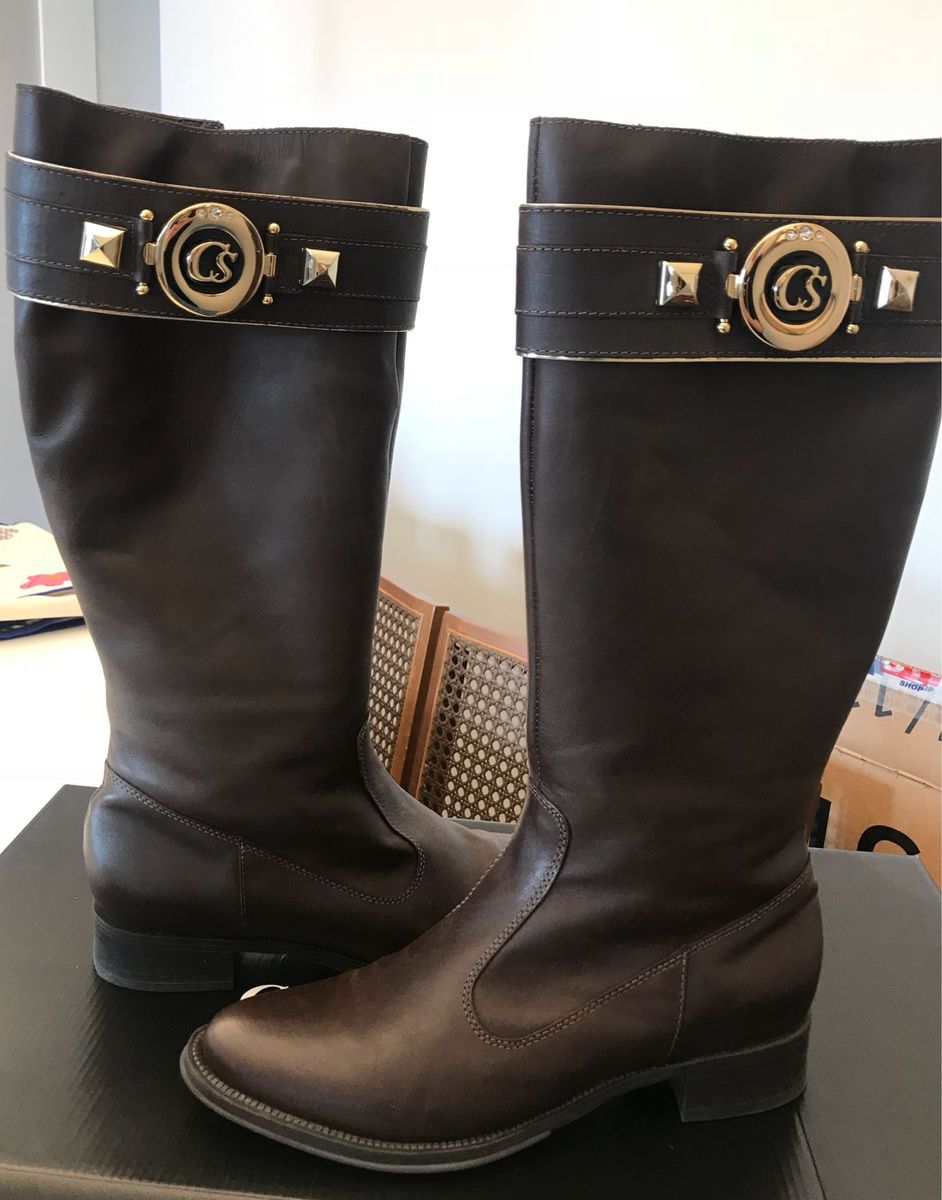 bota carmen steffens cano curto