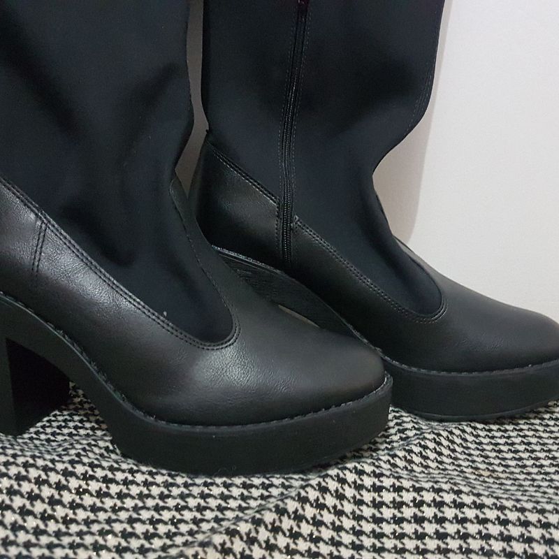 Bota cano hot sale longo marisa