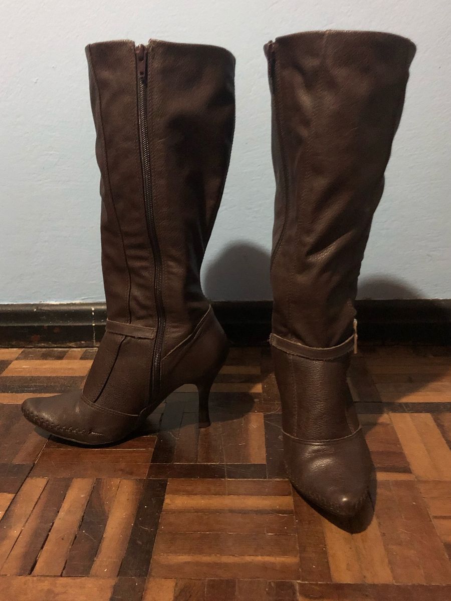 bota feminina cano longo ramarim