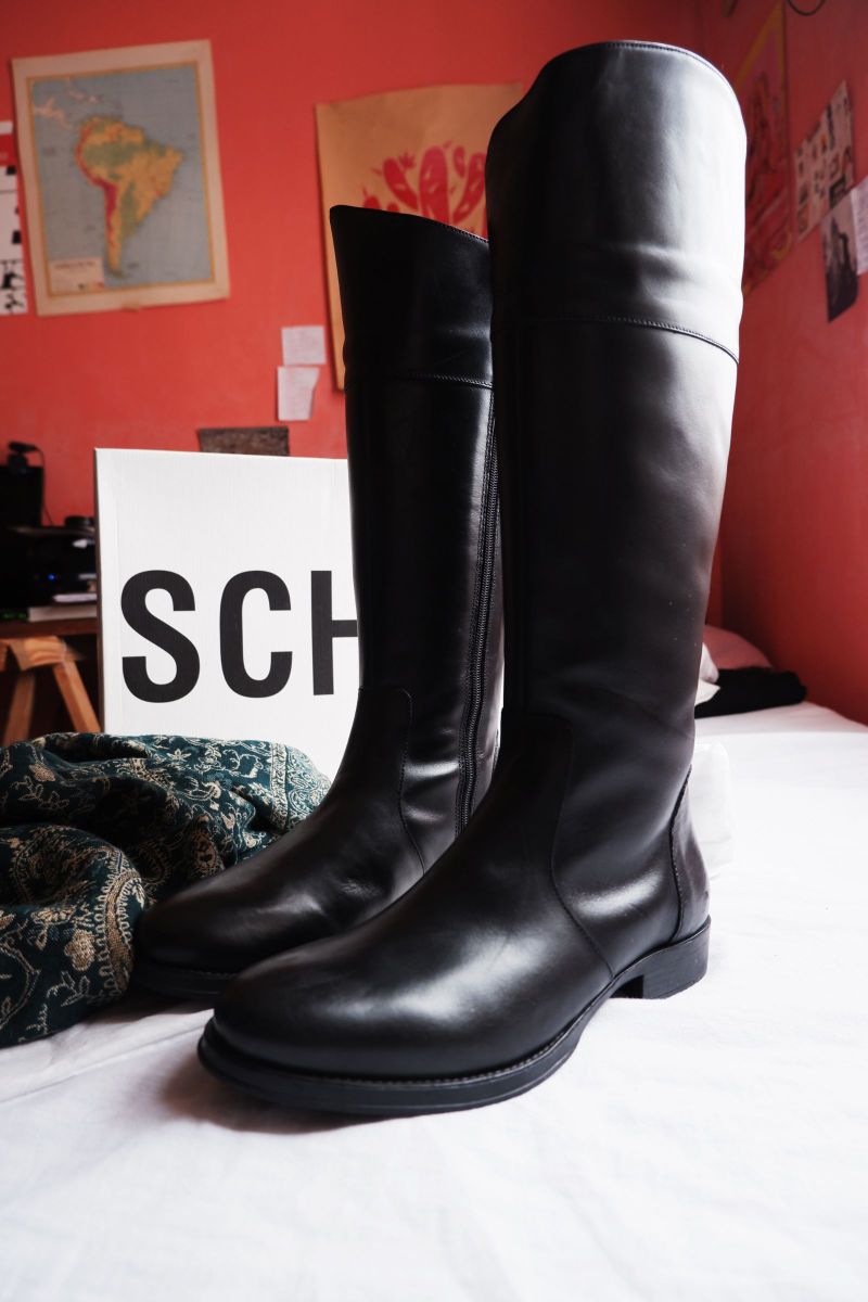 bota cano longo schutz