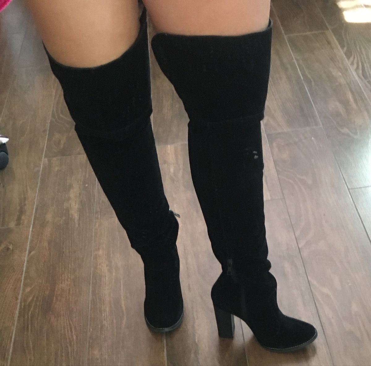 bota cano super longo feminina