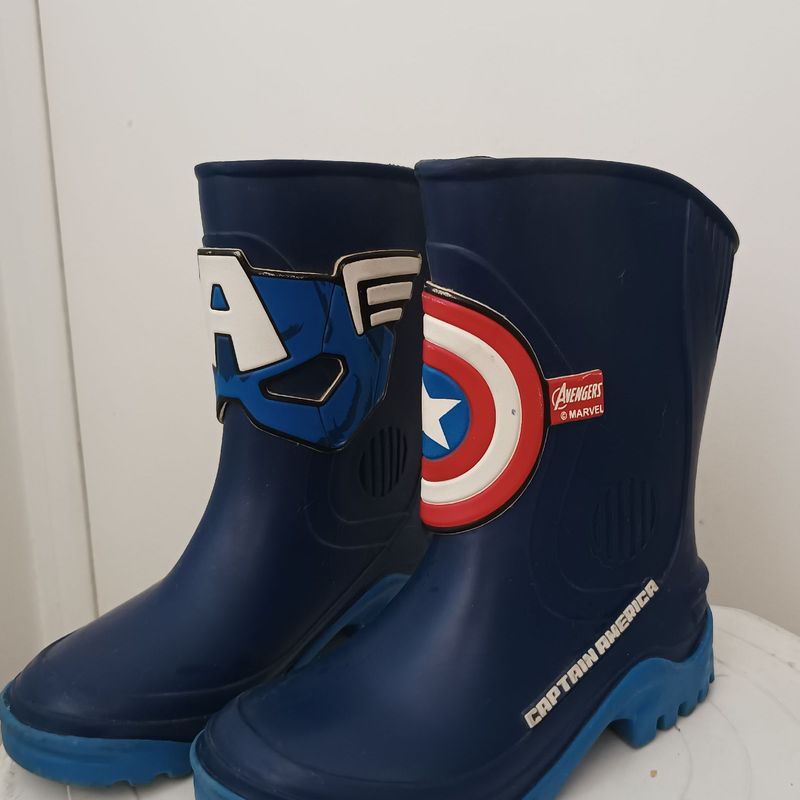 Bota infantil hot sale capitao america