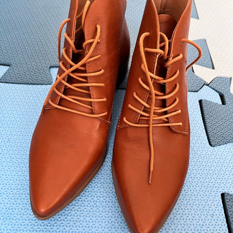 Bota Caramelo Couro Legítimo Loucos E Santos Usado 96324055 enjoei