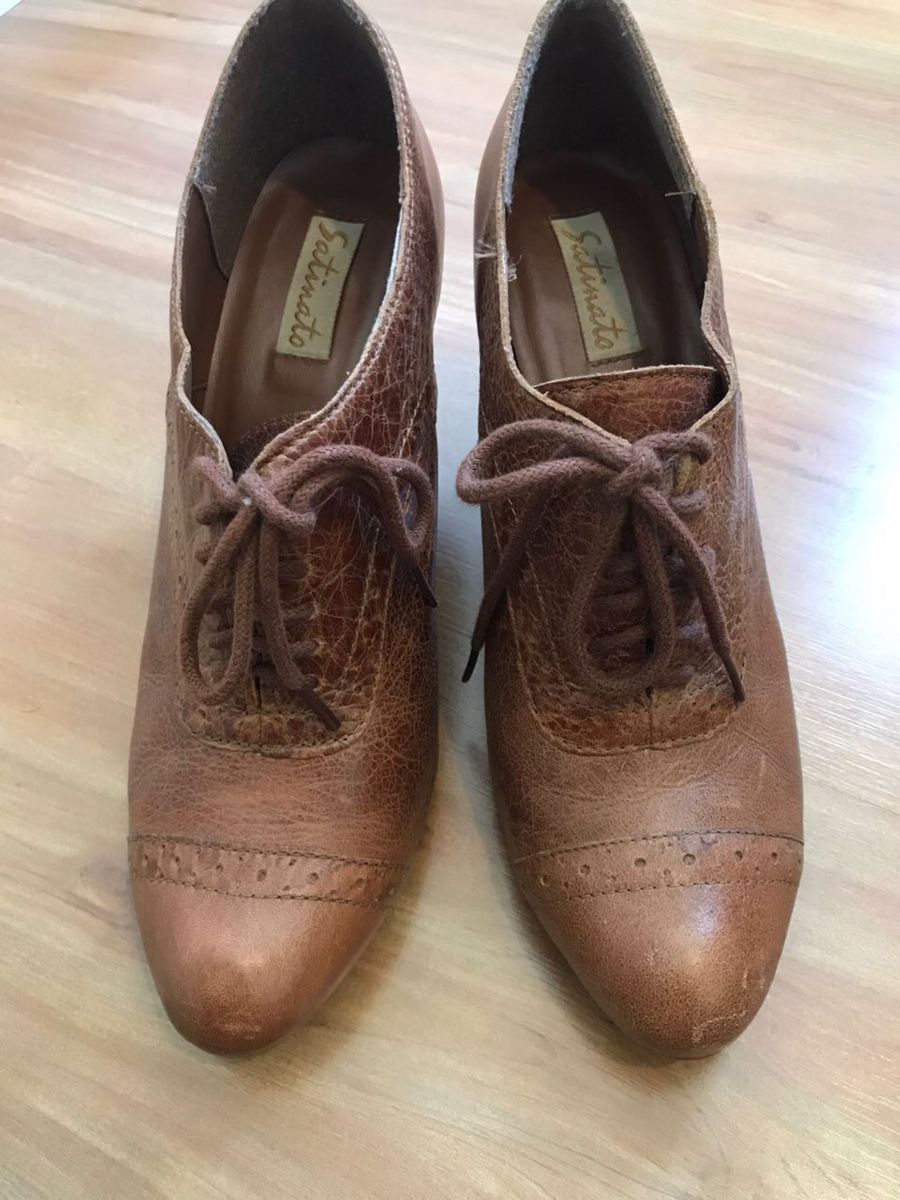 bota caramelo salto fino