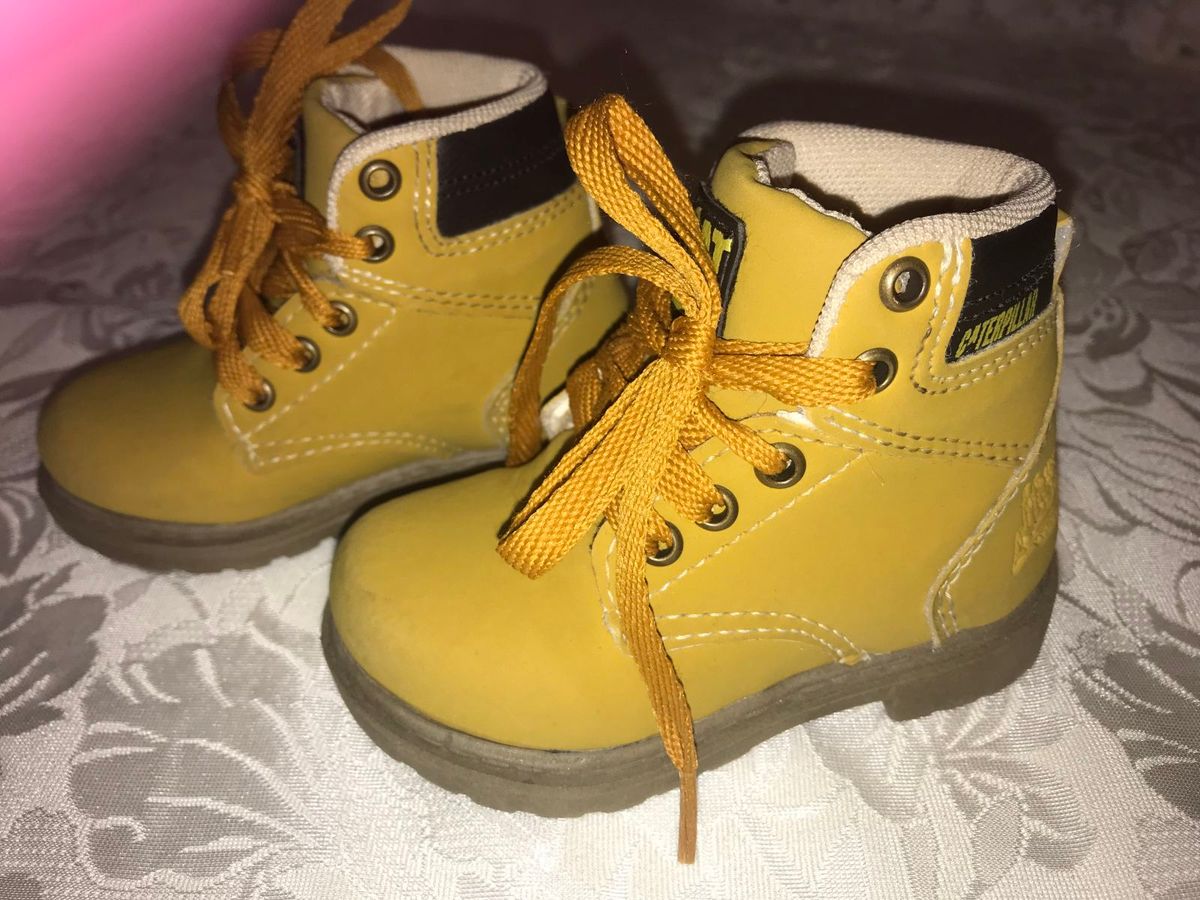 bota infantil caterpillar original