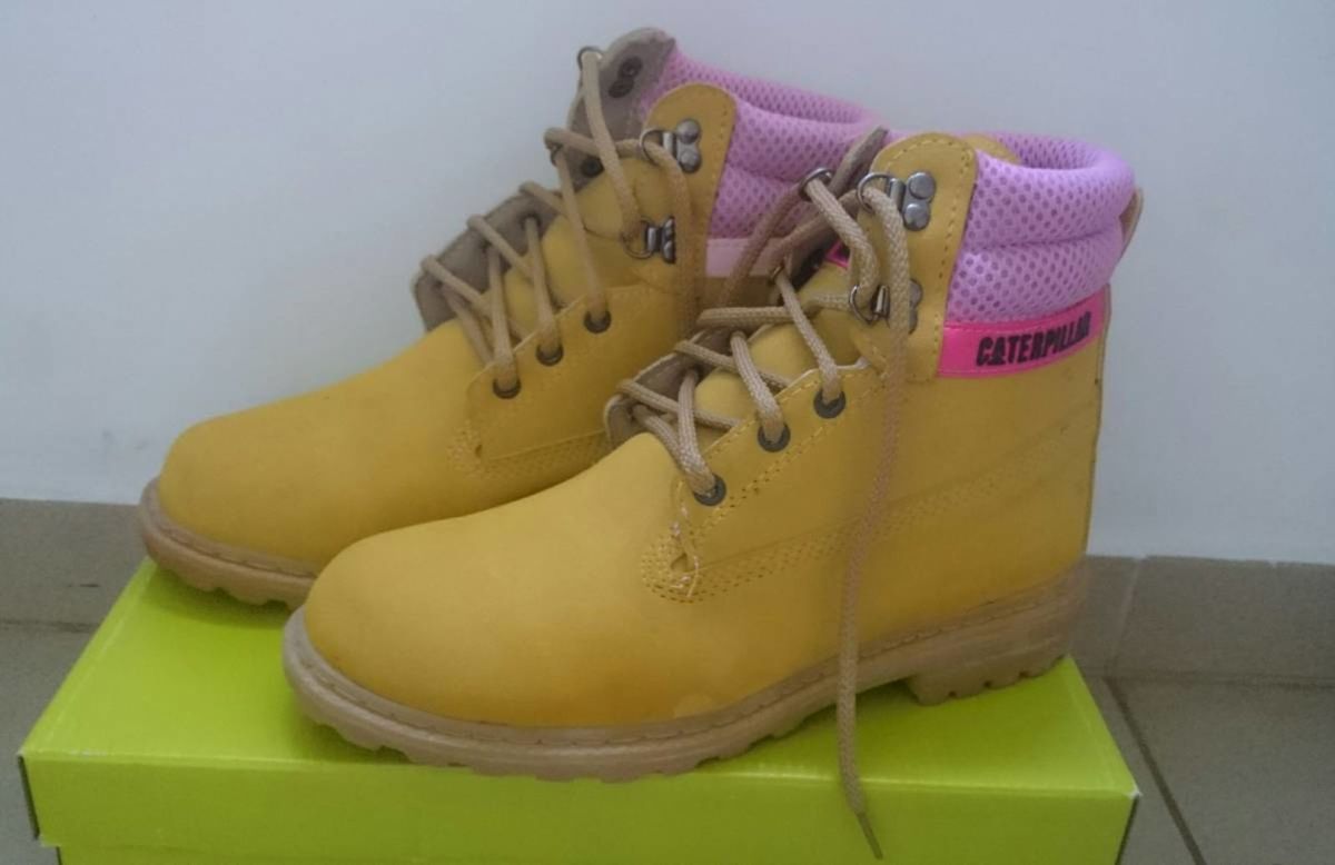 botas caterpillar feminina