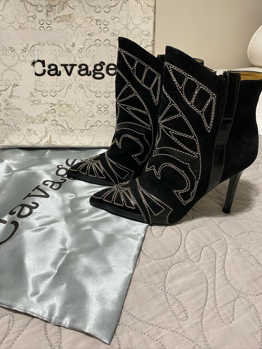 Bota Cavage | Bota Feminina Cavage Usado 52161347 | enjoei