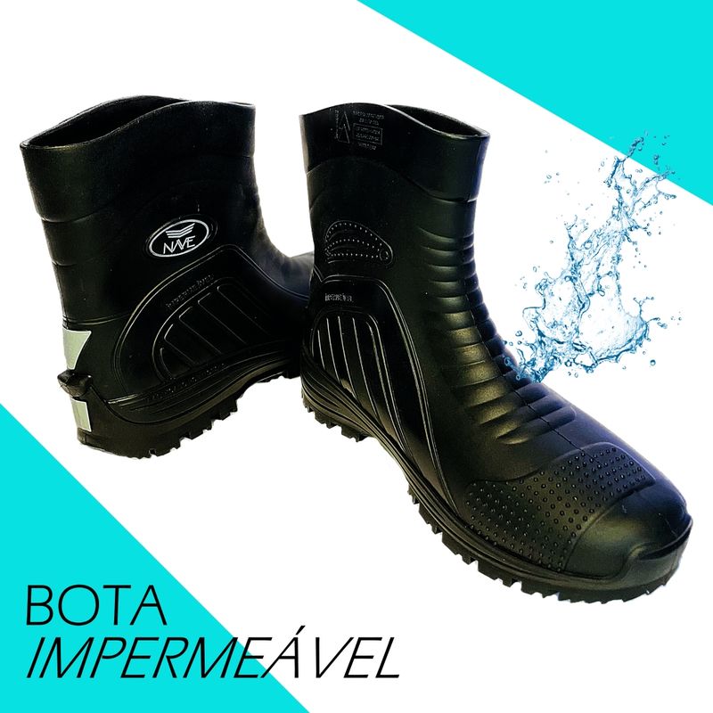 Bota motoboy hot sale impermeavel