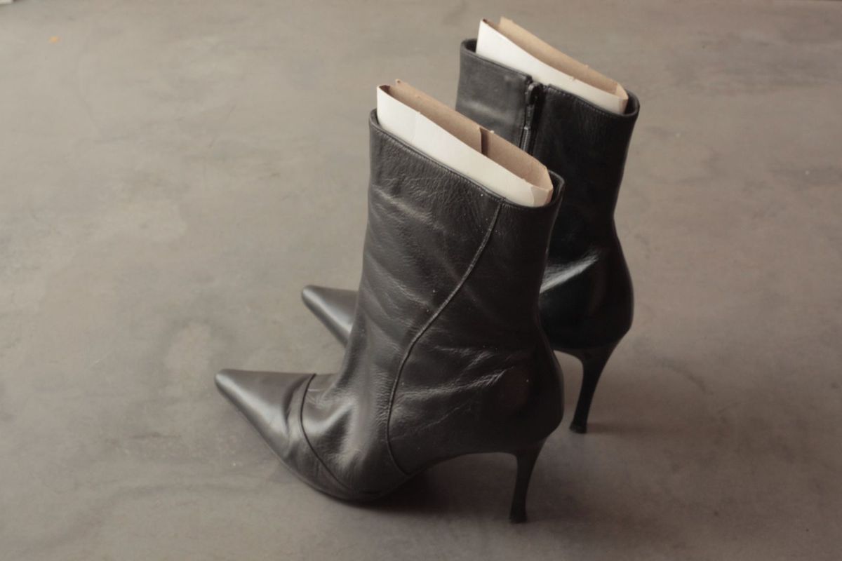 bota arezzo salto fino