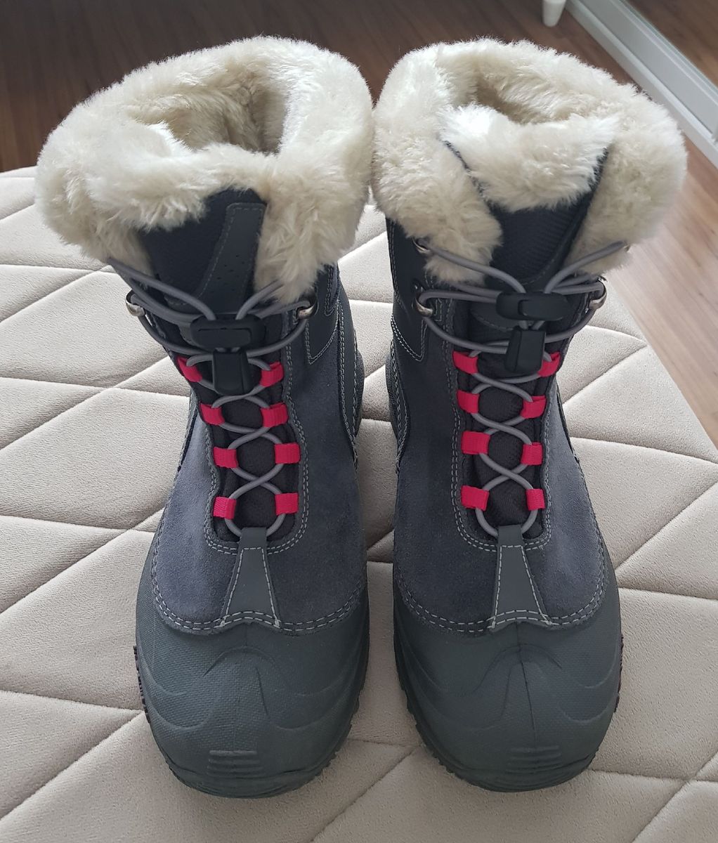 bota columbia feminina neve