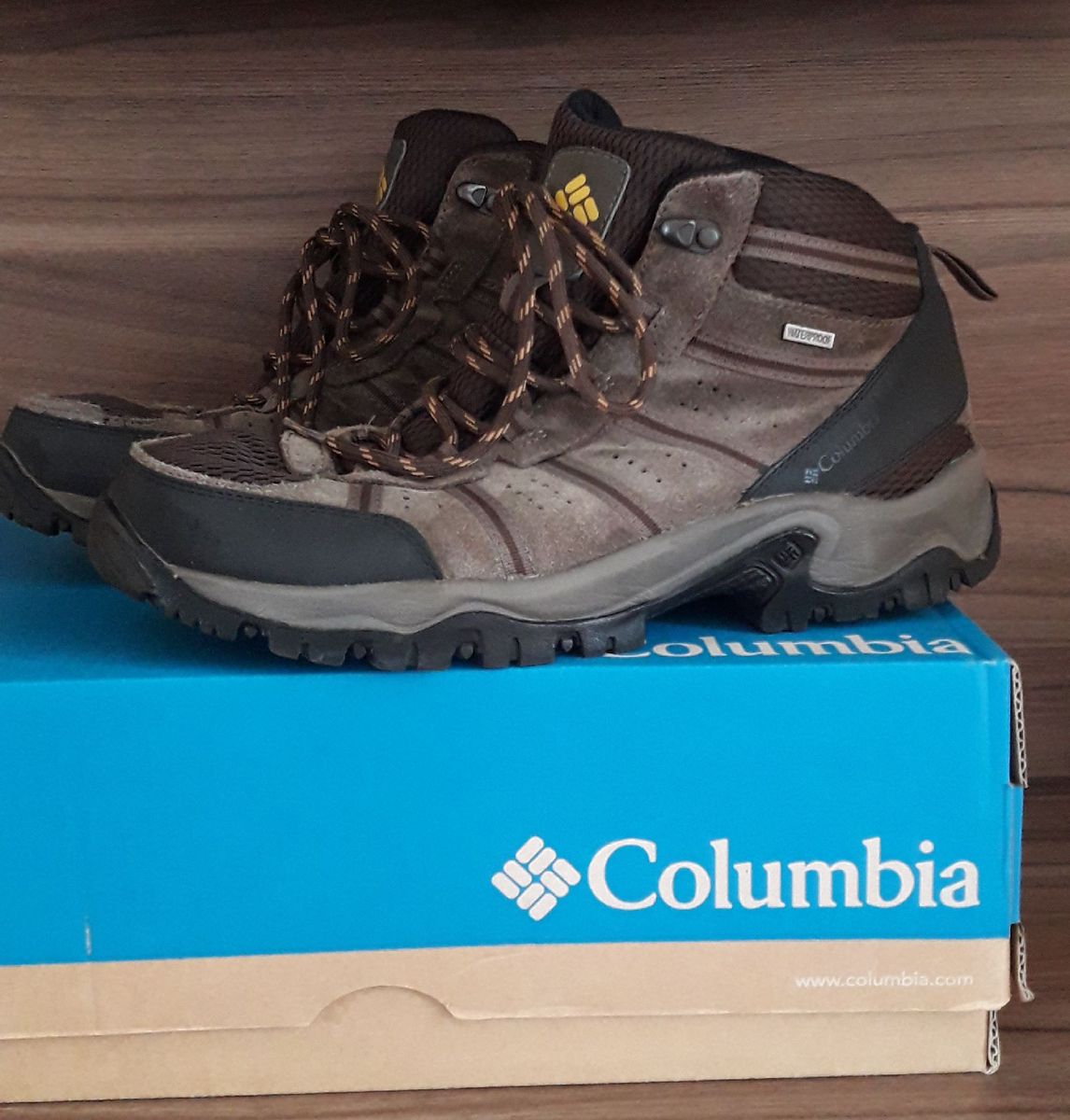 bota columbia impermeavel
