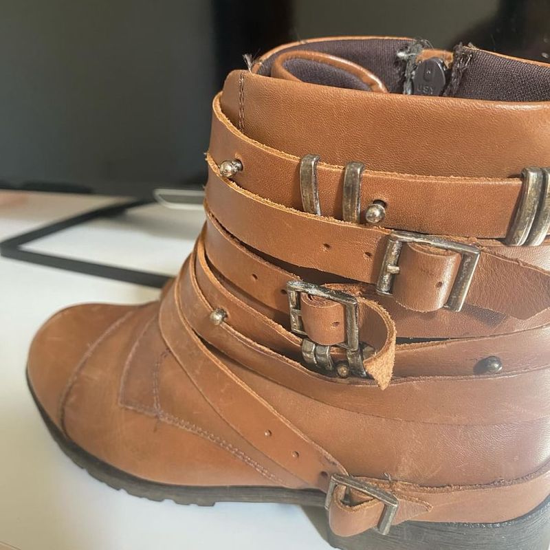 Bota Constance Marrom Constance Usado 104869001 enjoei