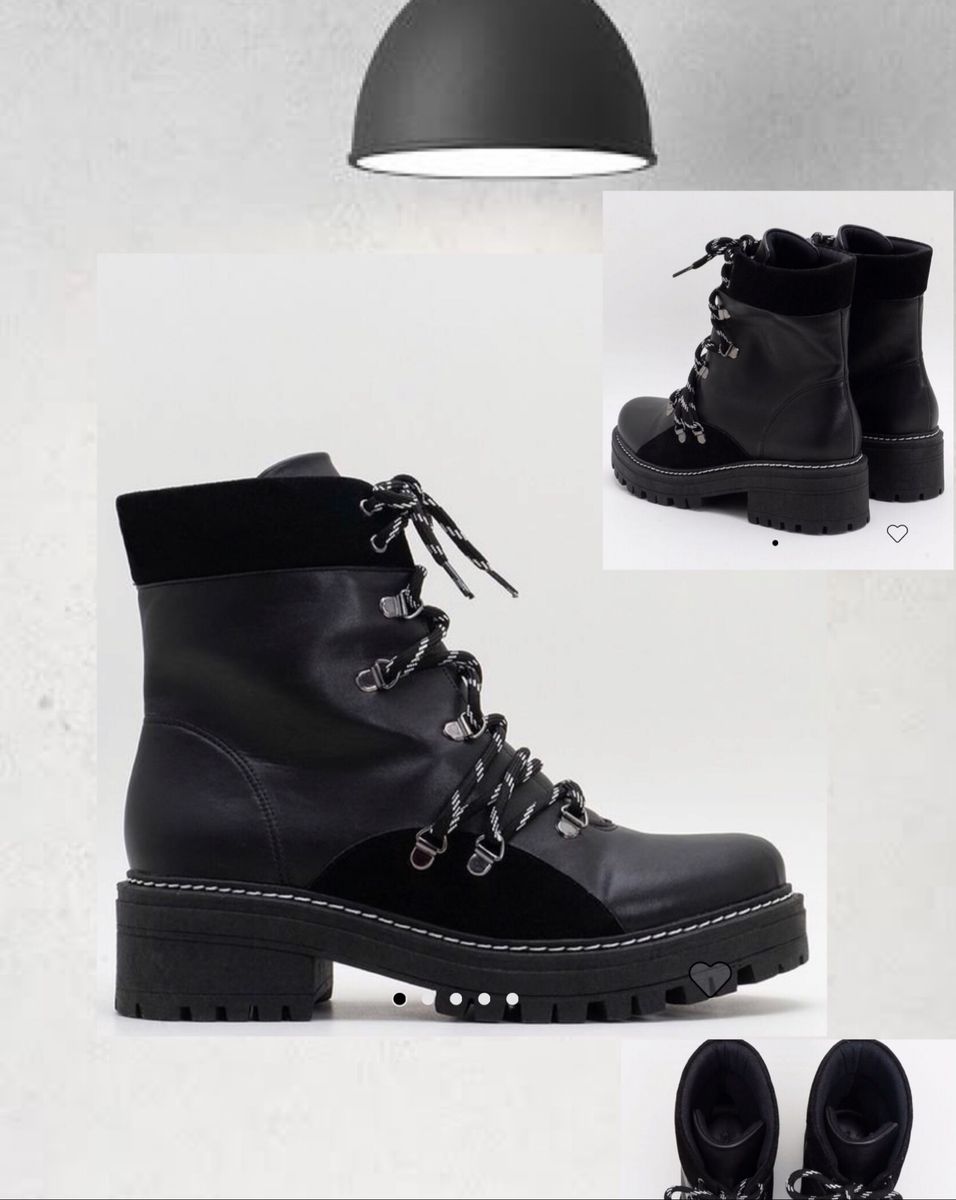 bota coturno satinato