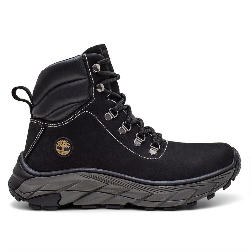 Coturno store preto timberland