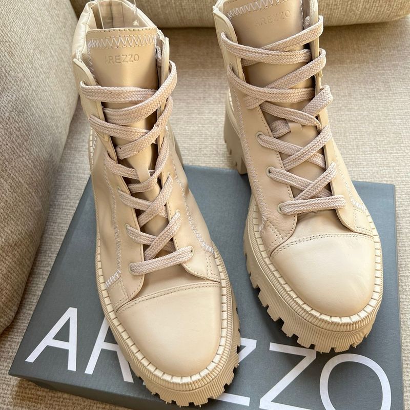 Bota coturno arezzo sales 2019