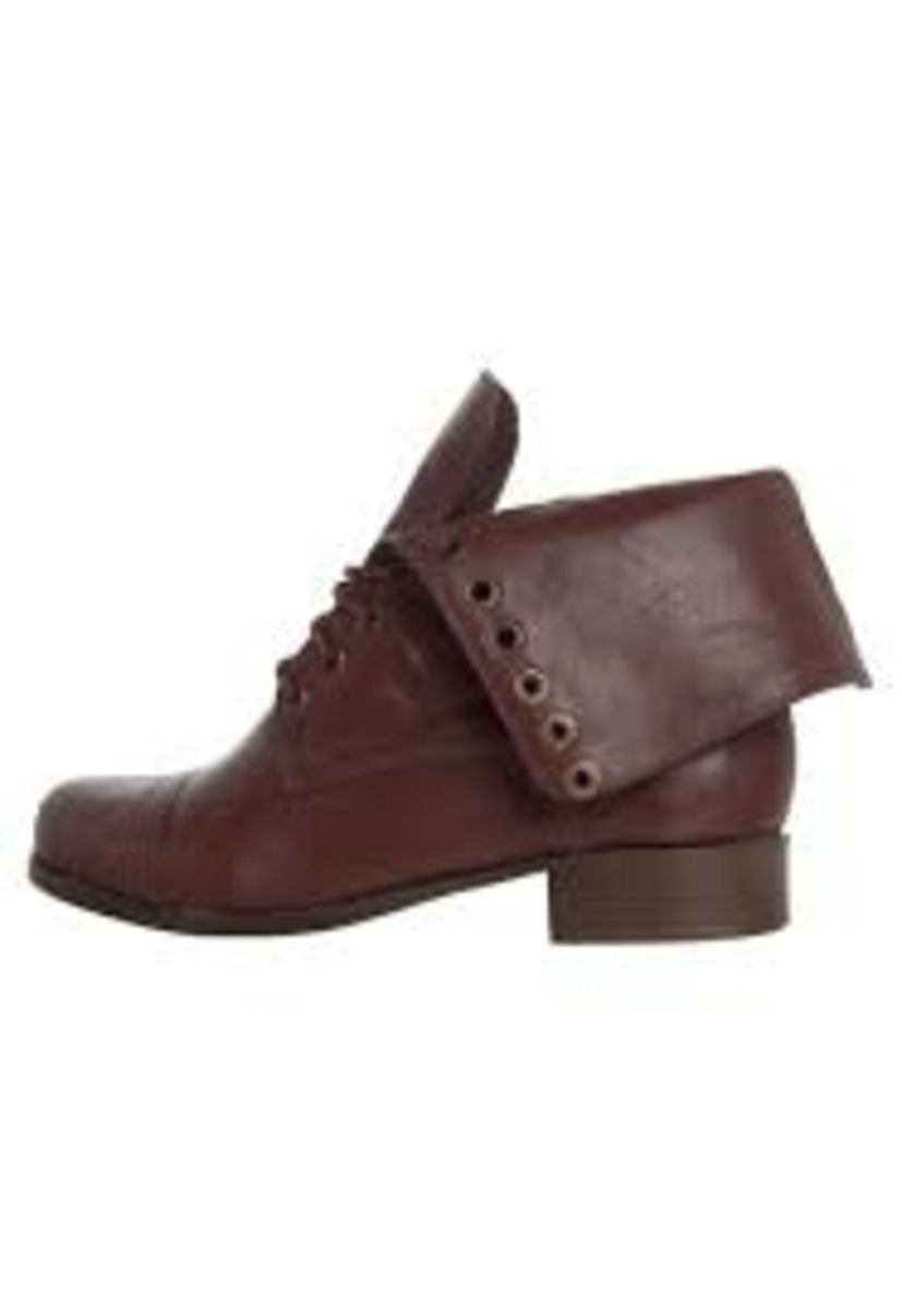 bota coturno bottero marrom