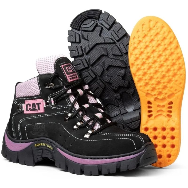 Bota Coturno Caterpillar Adventure Feminina Super Leve !!, Bota Feminina  Caterpillar Nunca Usado 81148903