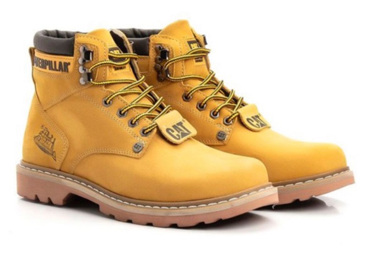 bota caterpillar masculina