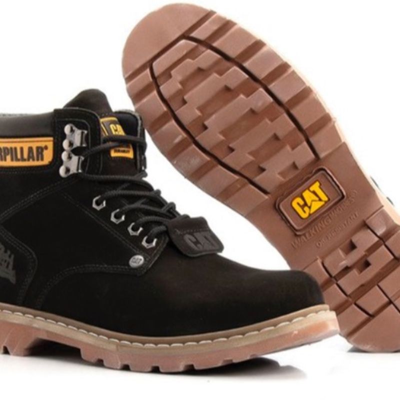 Bota Caterpillar Masculino De Couro Legitimo Nobuck (720) - Devita Store