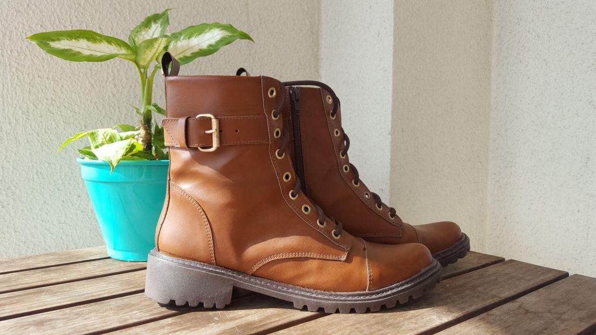 bota santa lolla caramelo