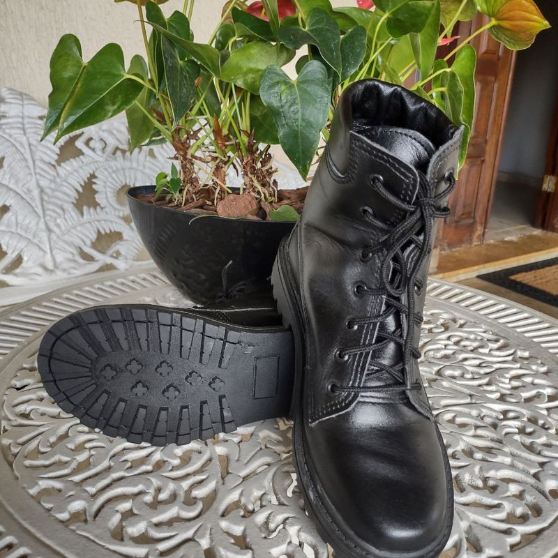 Bota Coturno em Couro Bota Feminina Vaquejada Nunca Usado 85844985  enjoei