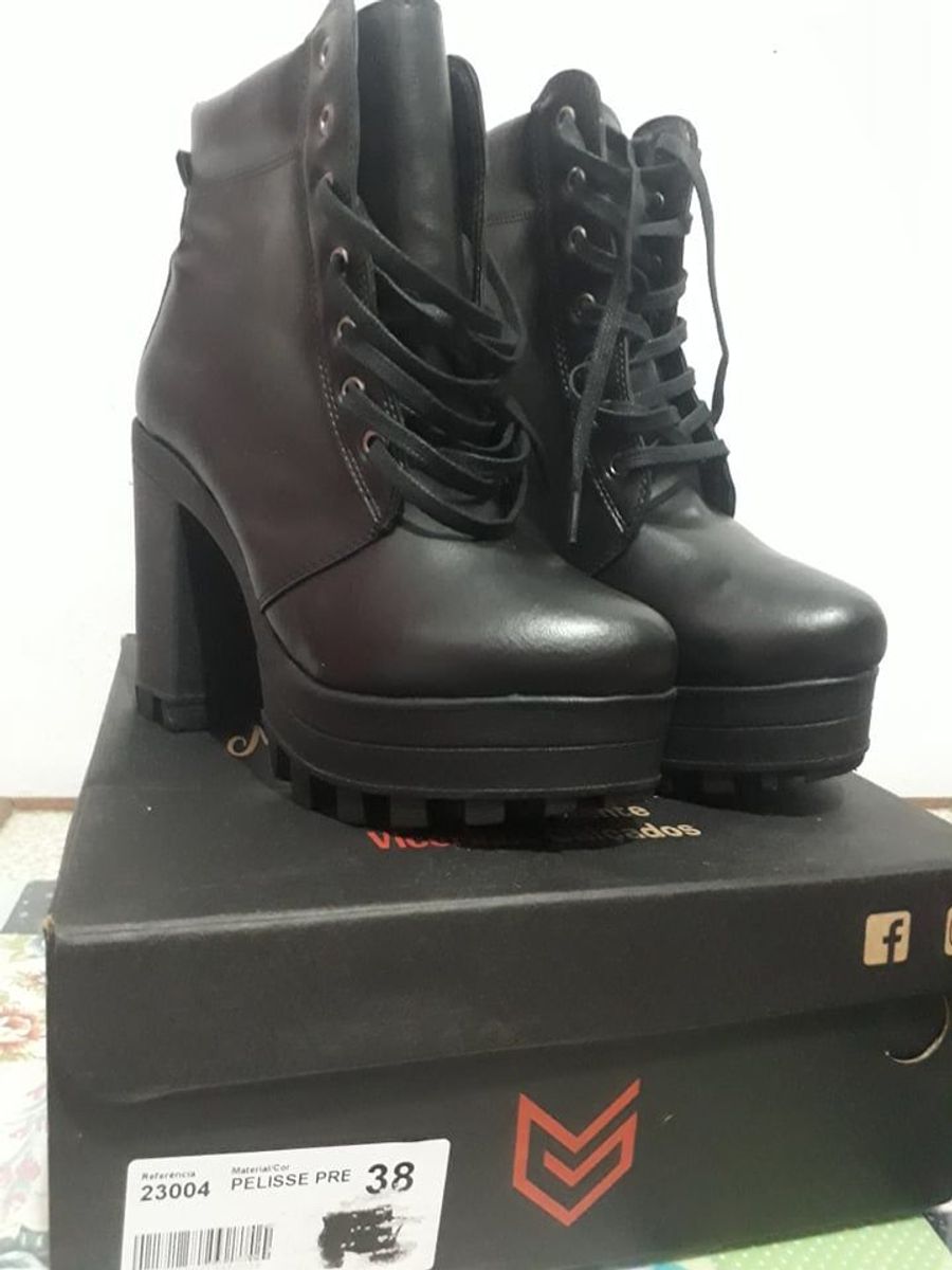 bota coturno tratorada vicerinne feminina