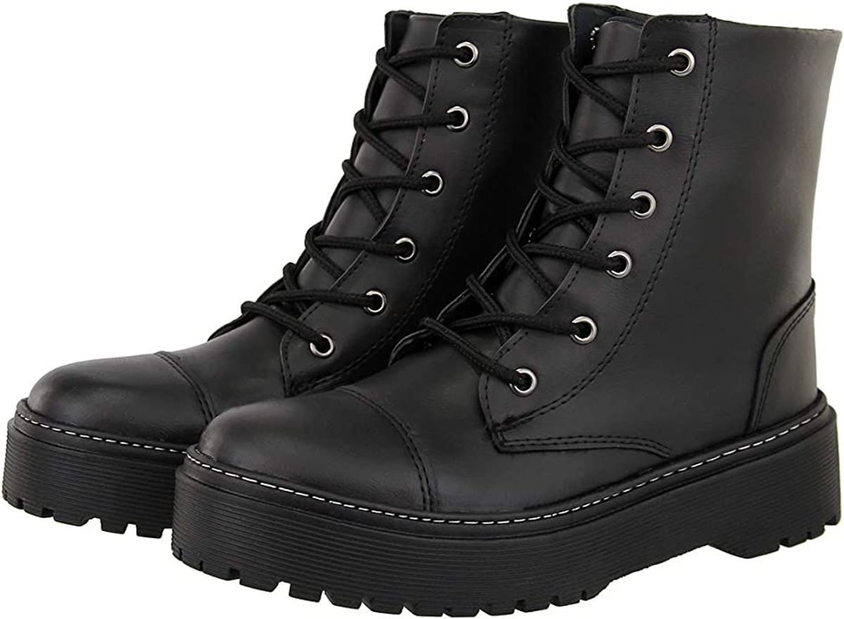 Bota coturno best sale feminina marisa