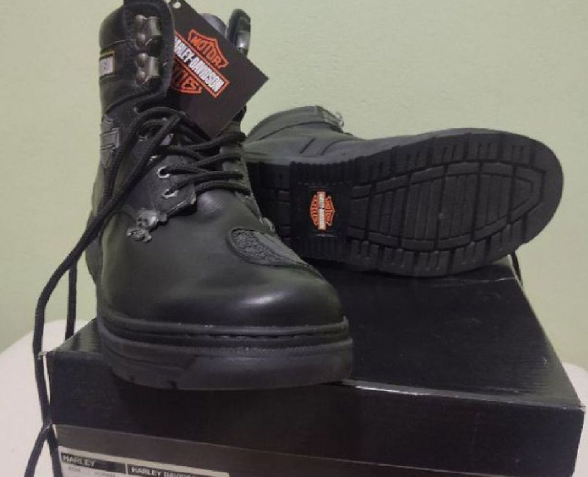 Bota Coturno Harley Davidson N Mero Motoqueiro A Moda Esportiva Feminina Harley Davidson