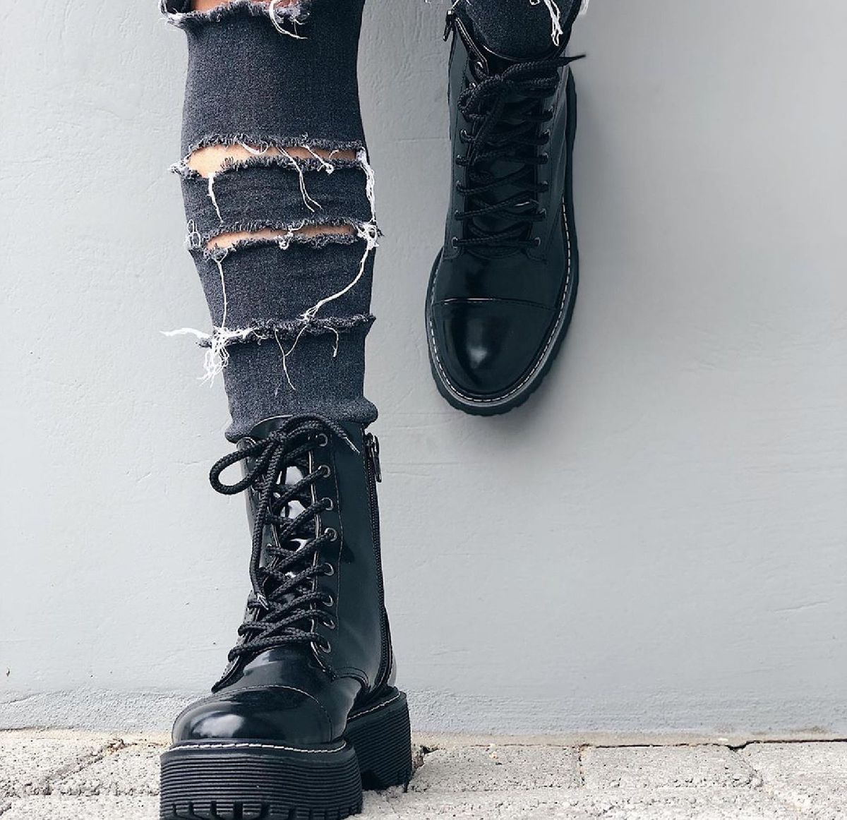 coturno feminino doc martens
