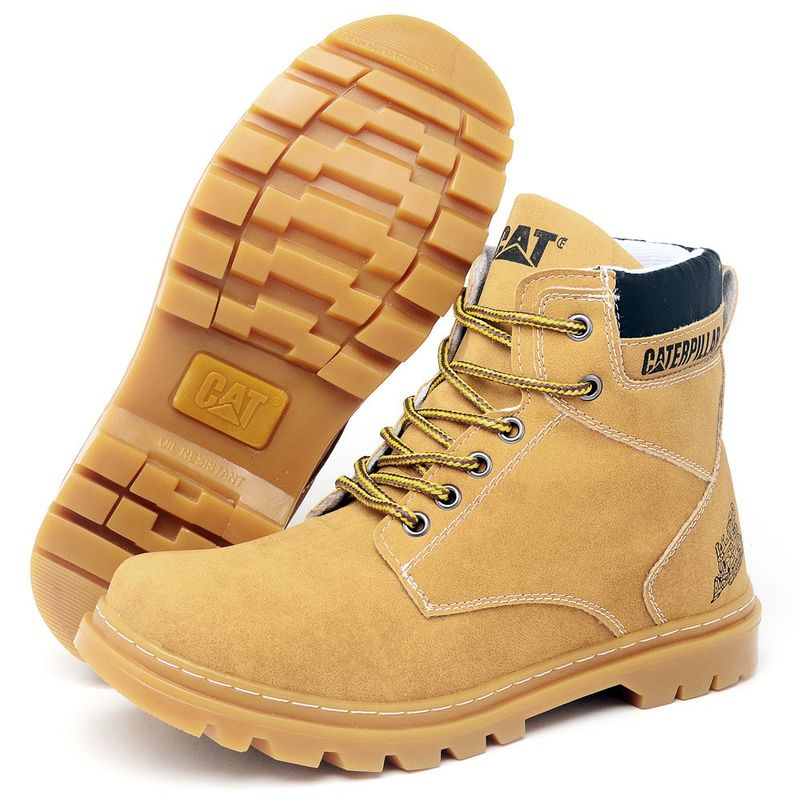 Bota masculina hot sale amarela