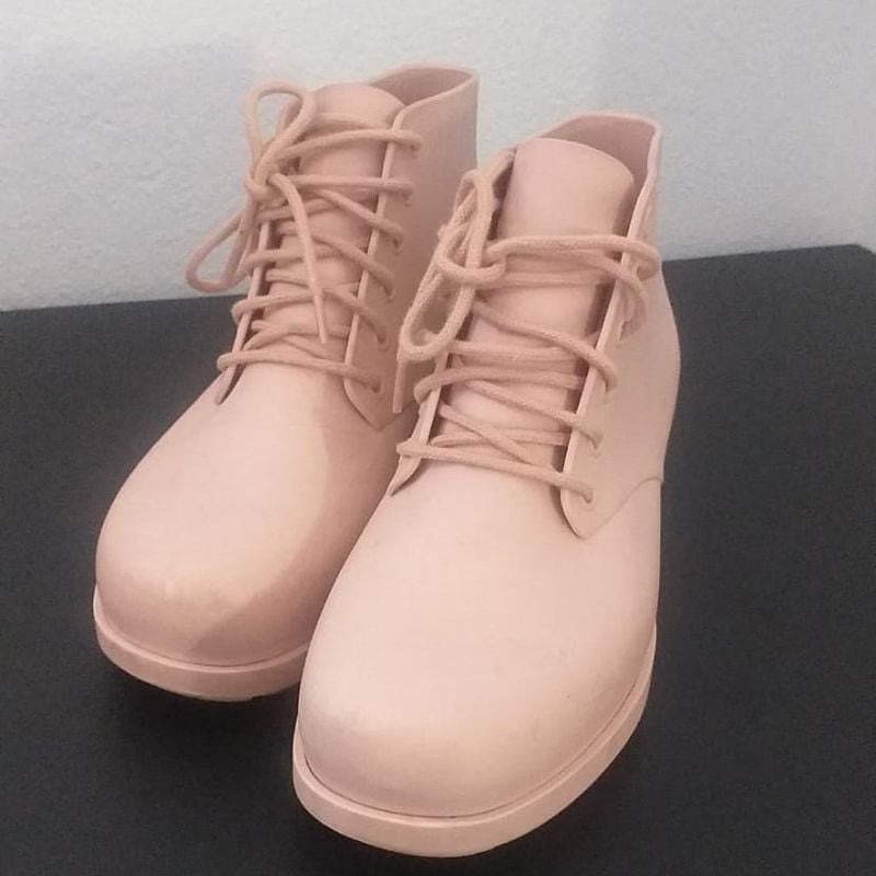 Bota Coturno Bota Melissa Infantil Mini Melissa Stellar Bota