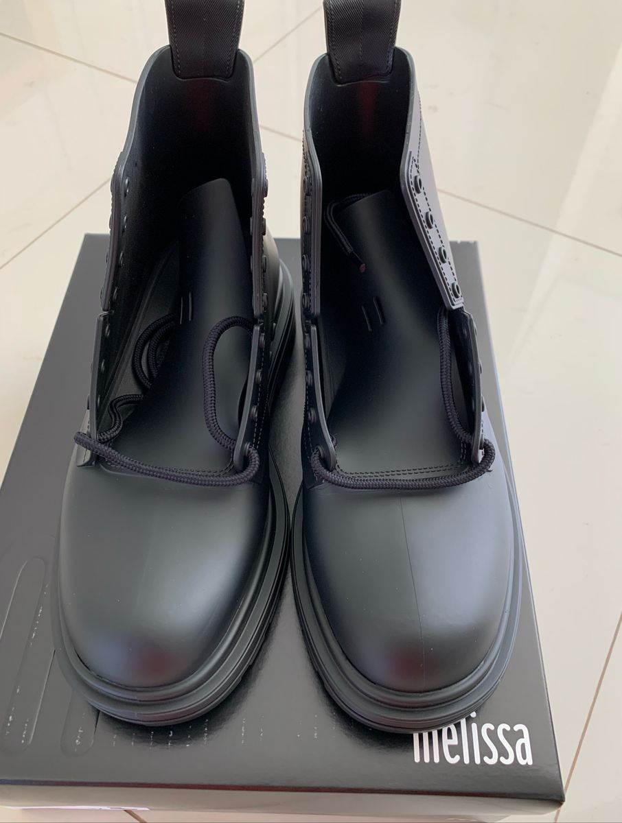 bota coturno melissa