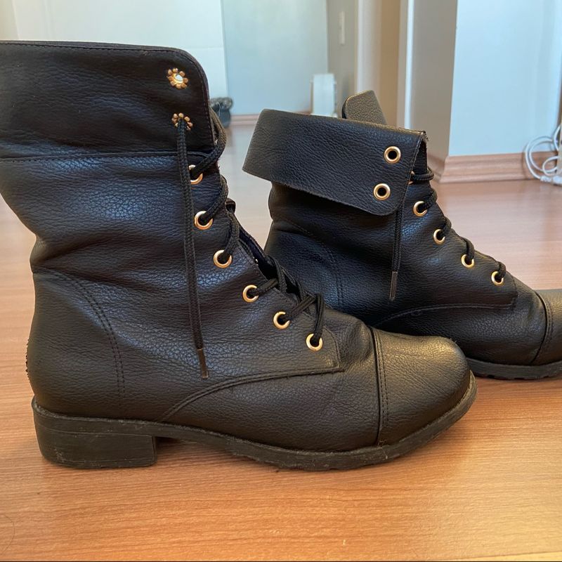 Bota hot sale coturno vivaice